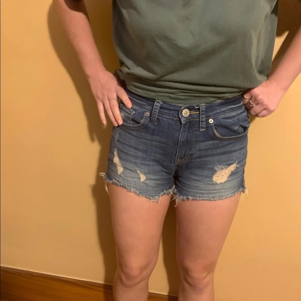 Express jean shorts